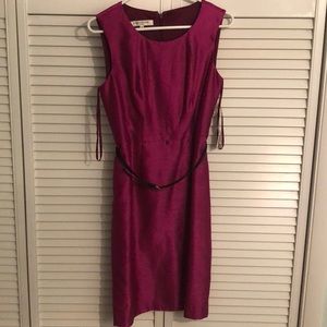 Plum workwear dress